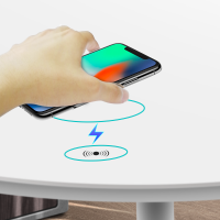 2020 new arrivals   hidden Invisible furniture Wireless Charger  under table Qi wireless charging