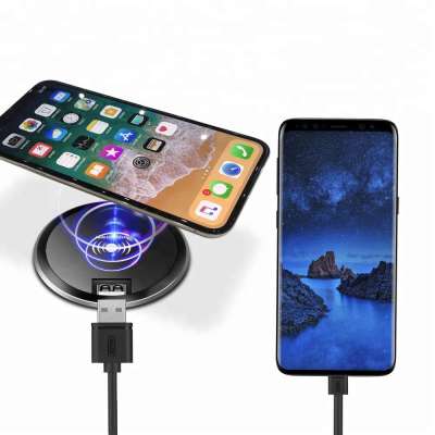 2020 New arrival universal mountable embedded table  mobile phone wireless charger for furniture