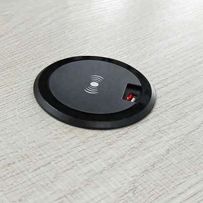 2020 new products wireless phone charger table embedded desktop wireless charger